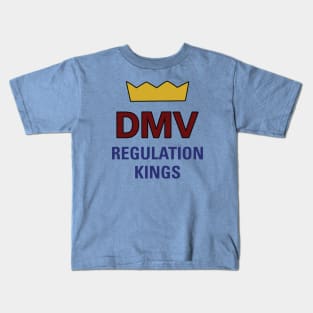 DMV Regulation Kings Kids T-Shirt